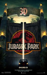Jurassic Park 3D - Relançamento em 30/08/13 no Brasil.