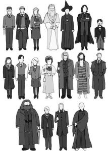 Personagens de Harry Potter.