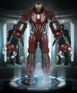 Mark XXXV Disaster Rescue Suit Red Snapper (Homem de Ferro 3)