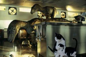 Clássica cena de Jurassic Park - Steven Spielberg.
