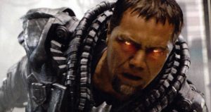 Olhar destruidor de Michael Shannon como o vilão General Zod