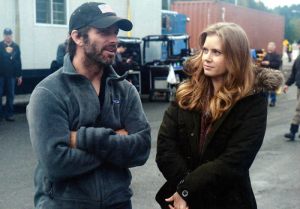 O diretor Zack Snyder (300) e Amy Adams