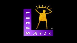 Logo da empresa LucasArts.