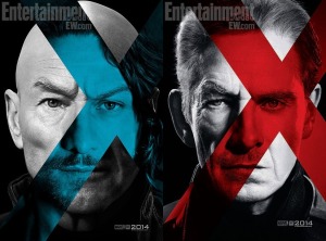 As versões de Charles Xavier e Magneto.